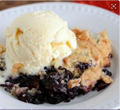 Blueberry Dump Cake With White Cake Mix Blueberry Dump Cake With White Cake Mix