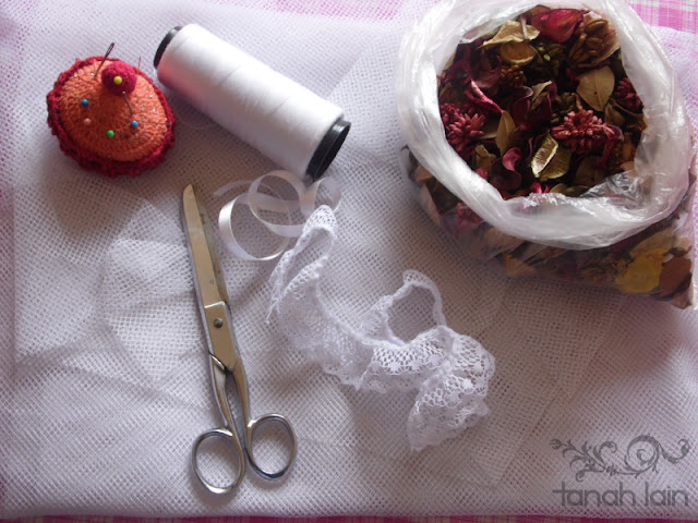 Bolsita de Popurrí para el 14 de febrero