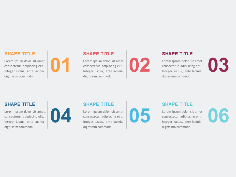 Normal Big Number PowerPoint Templates Educational Blog