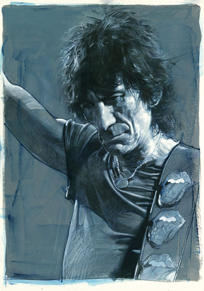 Ronnie-Wood - New Pop Realism - Sebastian Krüger 1963 Ronnie-Wood - New Pop Realism - Sebastian Krüger 1963