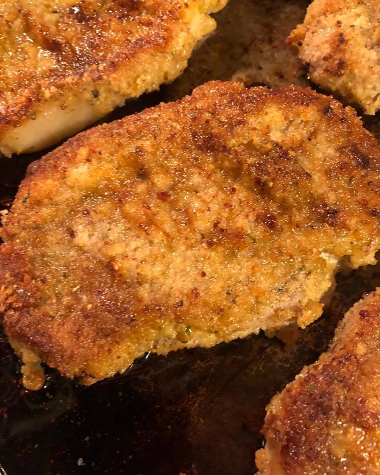 Diana's Recipe Corner ParmesanBreaded Pork Chops