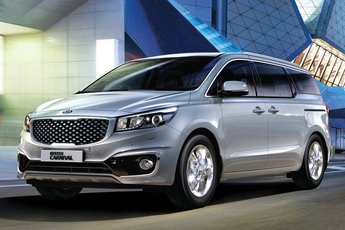 Kia Grand Carnival Now Available with Optional Leather Seats CarGuide