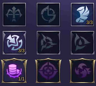 Emblem lesley menggunakan Assassin Agar damage yang di keluarkan lesley sakit maka gunakan emblem assassin