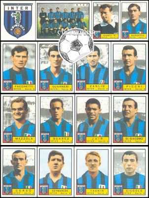 Inter European Cup Champions League 1963/64 Figurine Panini Inter 1963/64