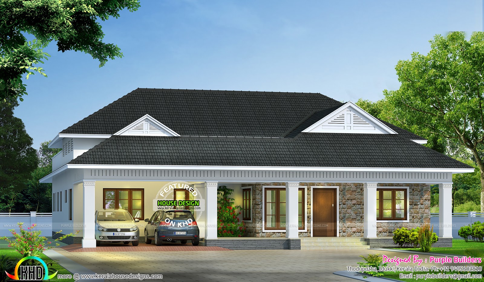 Kerala Modern Bungalow