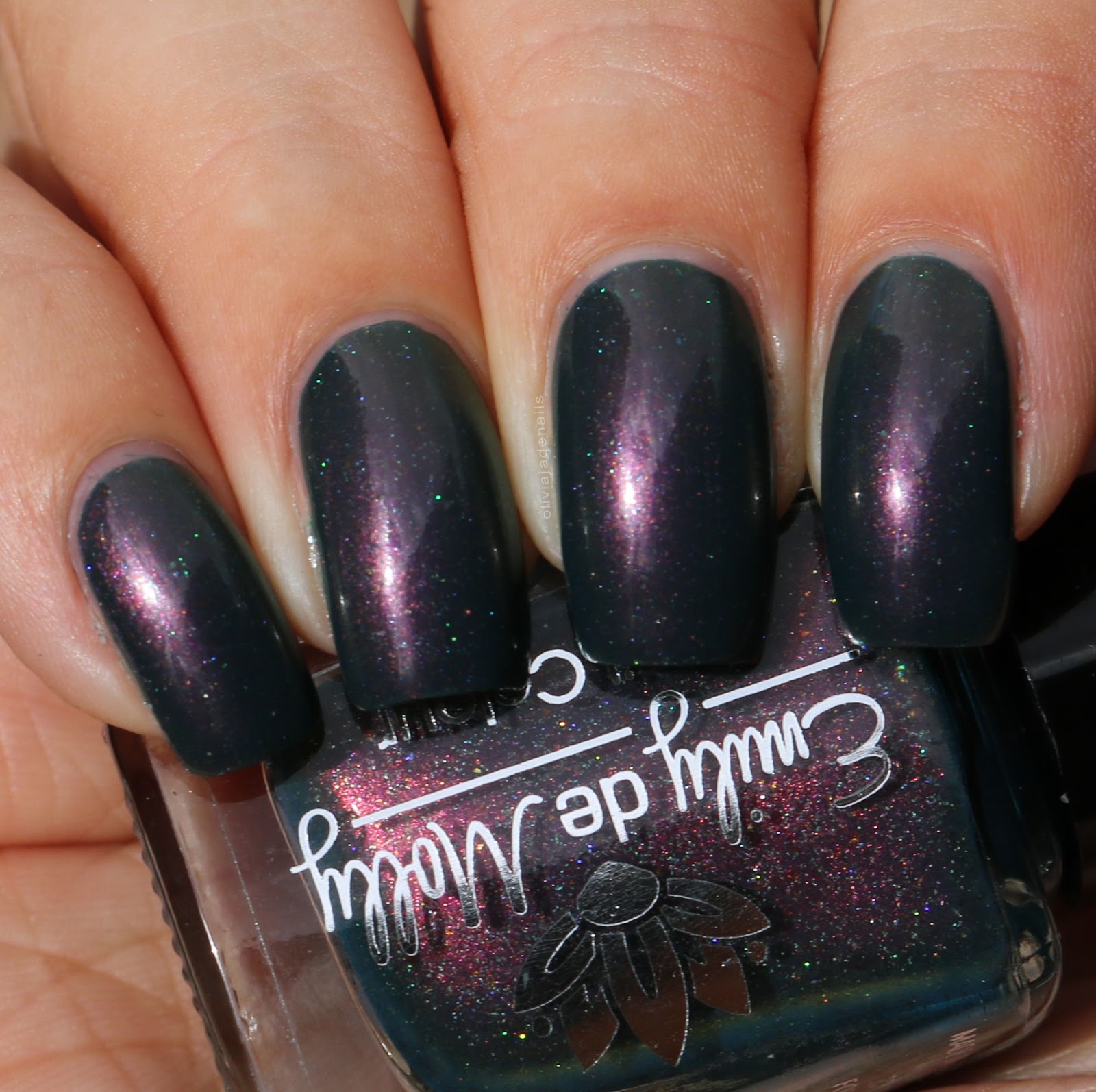 Emily de Molly LE91 swatched by Olivia Jade Nails