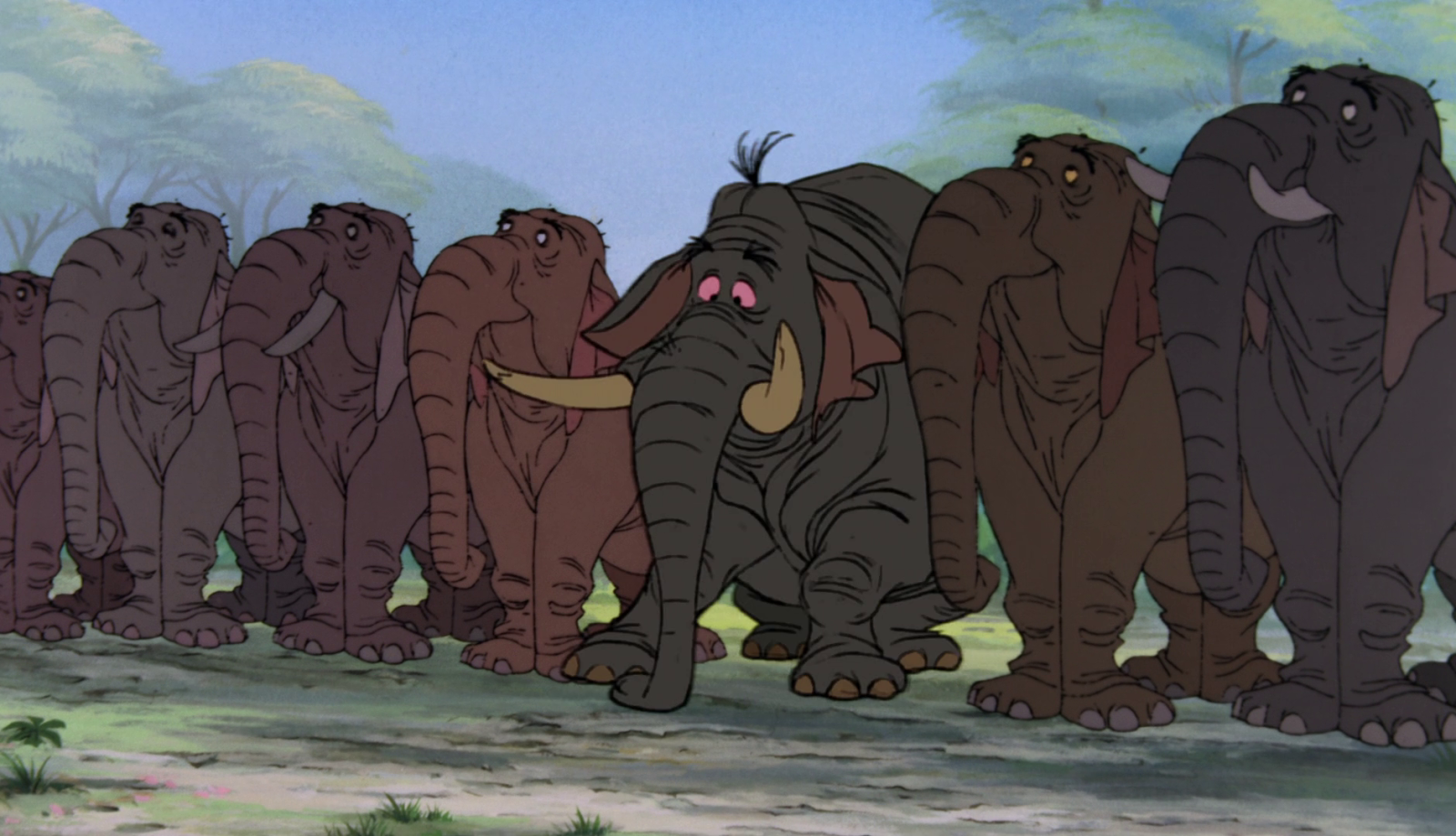 маугли дисней 1967. слон из книги джунглей. слон из книги джунглей. слон из книги джунглей. слон хатхи джунглей мультфильм.