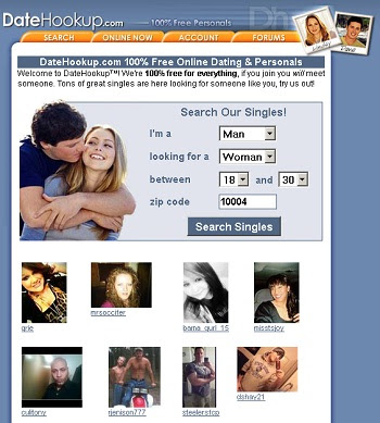 Sign In to Datehookup.com for 100% Free Online Dating