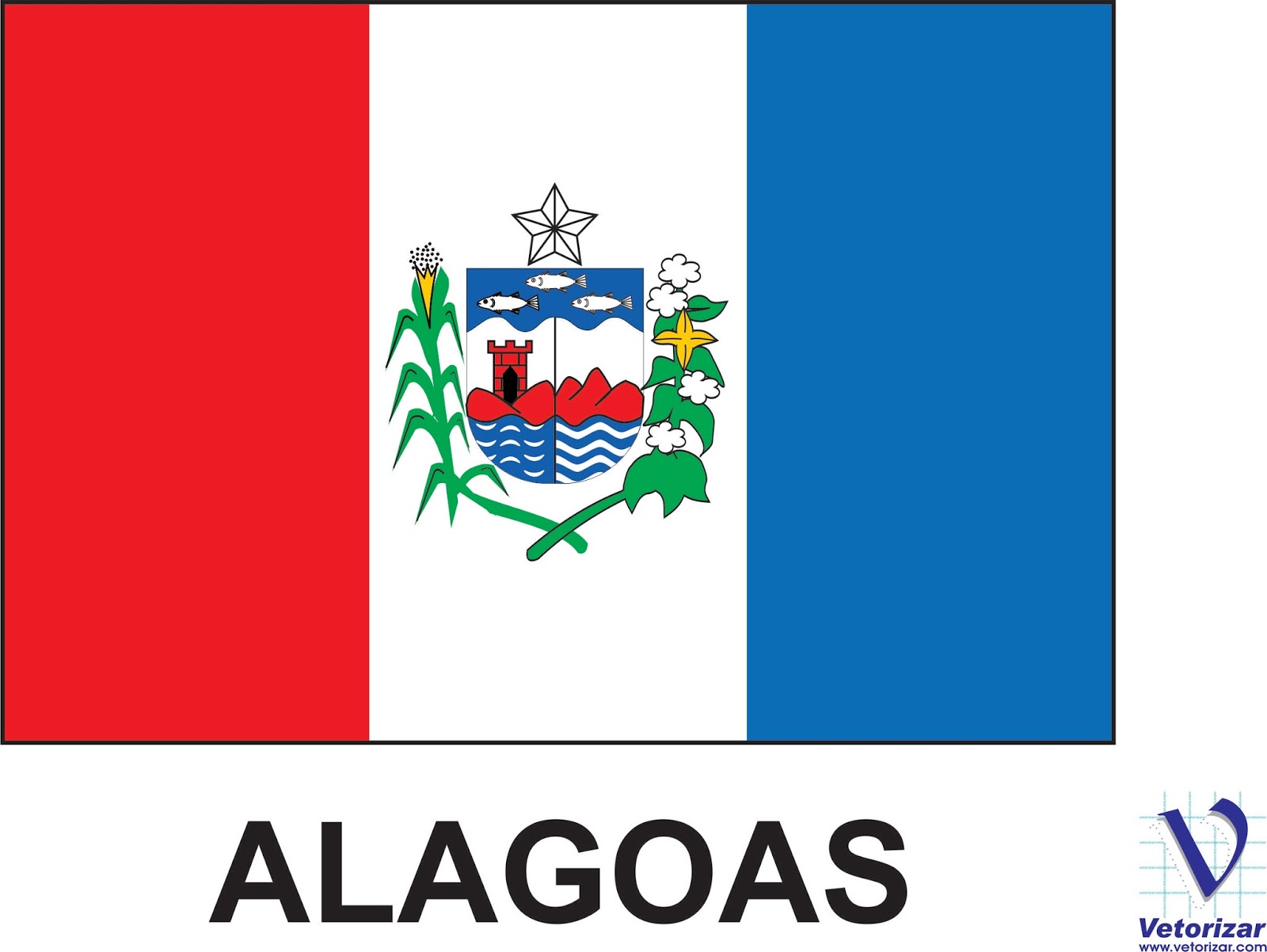 Vetor CDR Free Alagoas