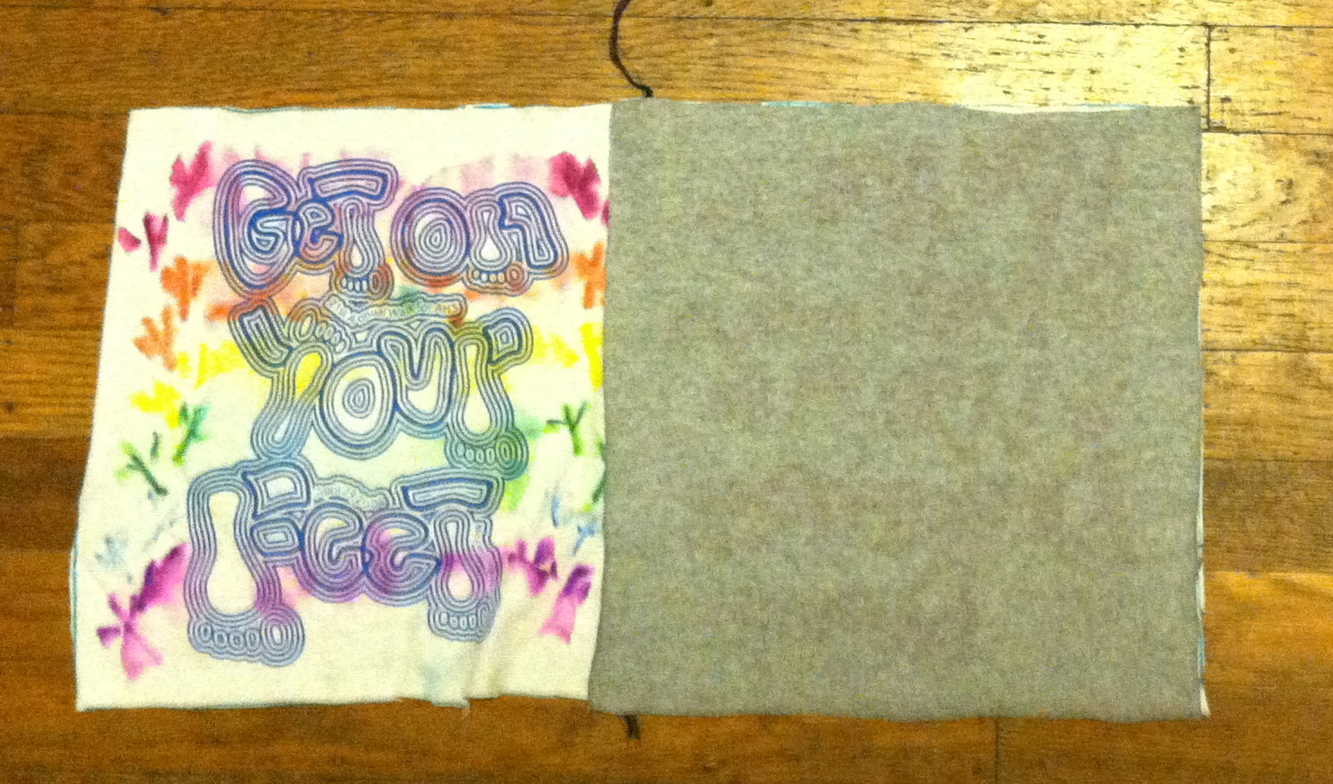 Artful Anthropology TShirt Blanket Tutorial PART I