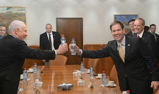 Benjamin Netanyahu and Marco Rubio