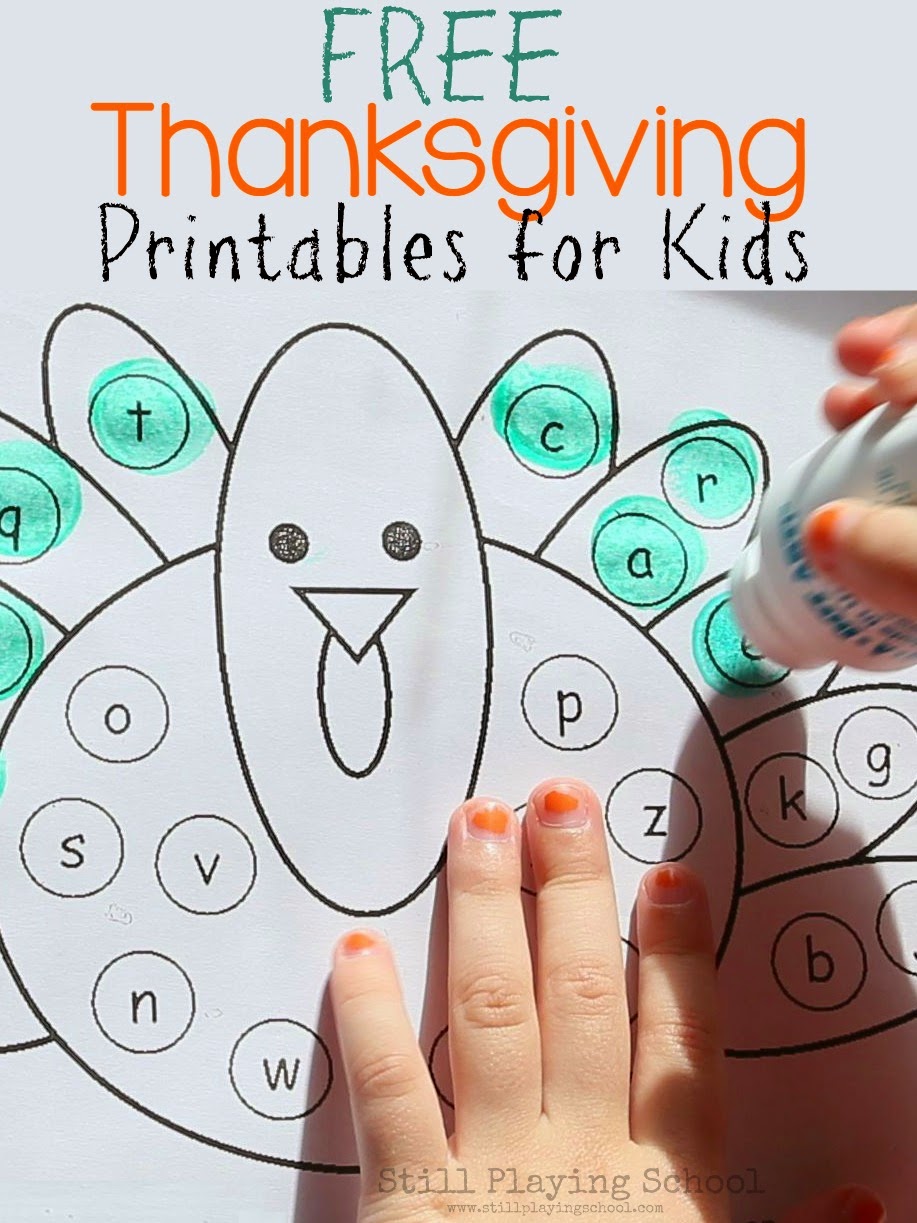 Free Thanksgiving Printables And Activities For Kids Still Playing School Free Thanksgiving Printables And Activities For Kids Still Playing School