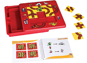 plastic toy puzzle game go getter prince dragon award winner square logic board 