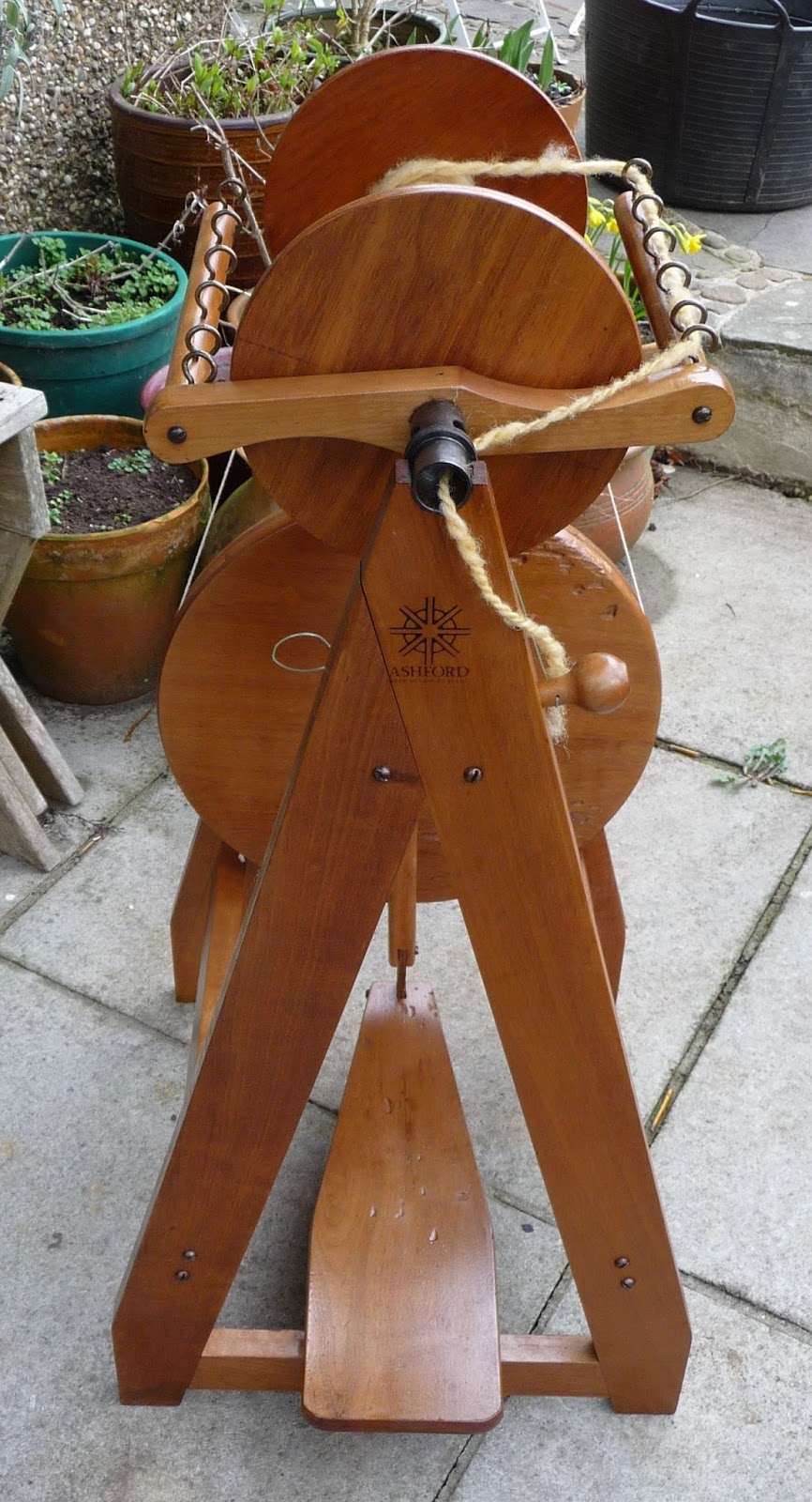 Wool Tribulations of Hand Spinning and Herbal Dyeing Doing Up an