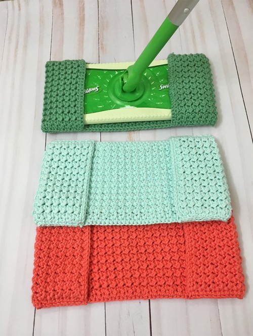 Easy Crochet Mop Cover - Free Pattern & Tutorial
