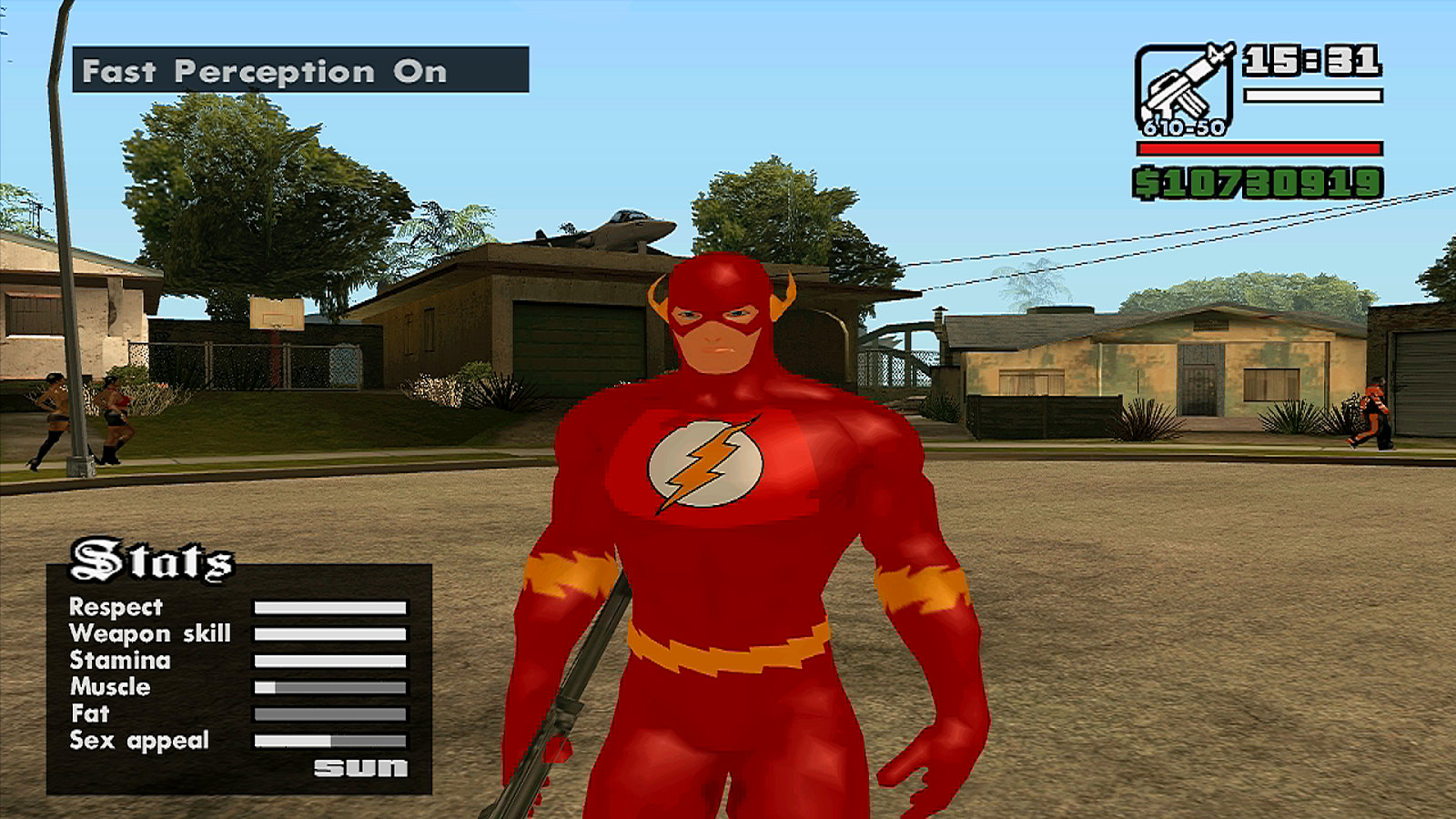 GTA SA - THE FLASH MOD ~ Net Novice