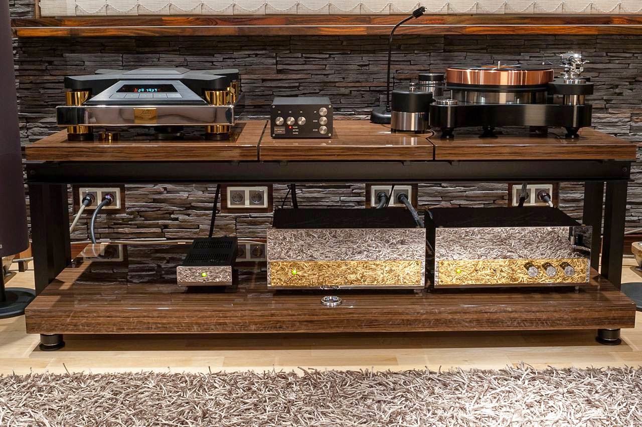 Mono And Stereo High End Audio Magazine Franc Accessories Franc Audio Accessories Wood Block Rack Special Edition