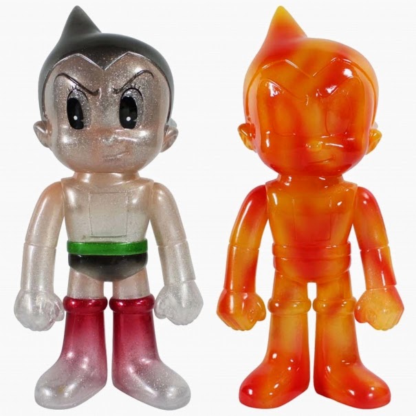 New York Comic Con 2014 Exclusive Astro Boy Hikari Vinyl Figures by Funko - Rice Candy Edition & Pyro Edition