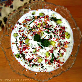 Persian Yogurt and Cucumber Dip