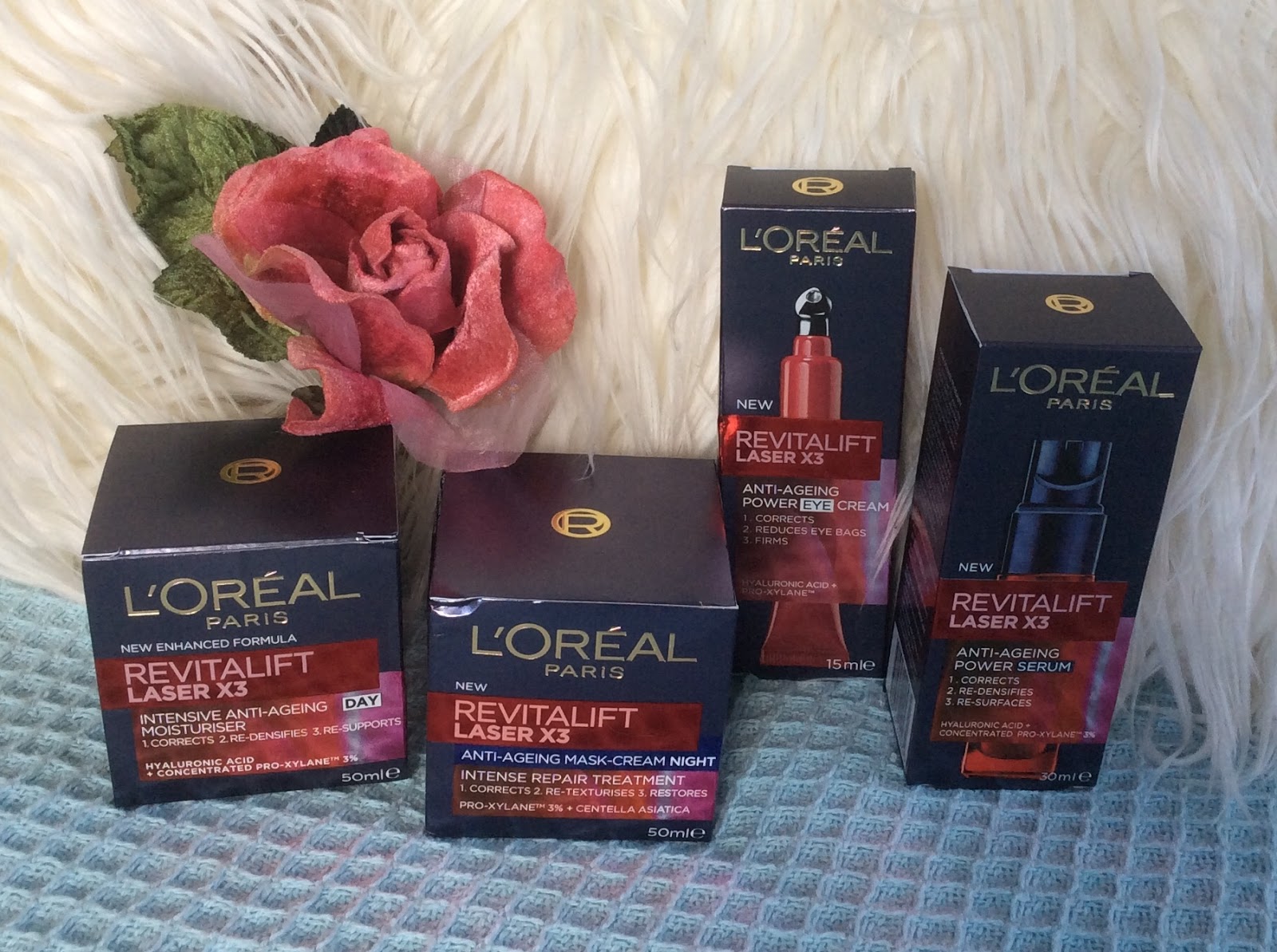 Onzuiver Editie Excentriek roseroomnz: L'Oréal Paris Revitalift Laser x3 - Intensive Anti-Ageing  Regime - My Review