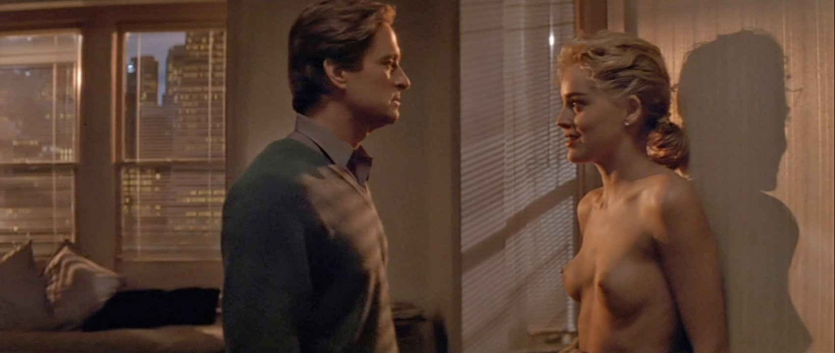 Sharon Stone nua