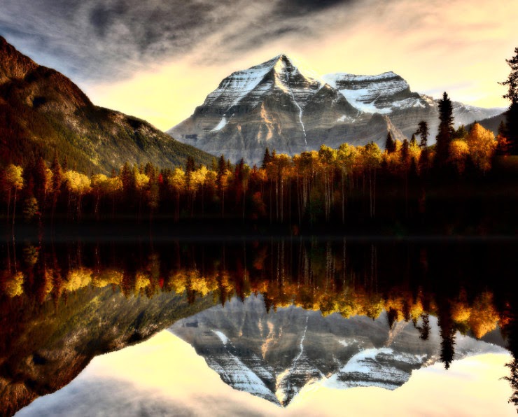 Unspoiled Nature and High Peaks in Mount Robson Provincial Park, Canada