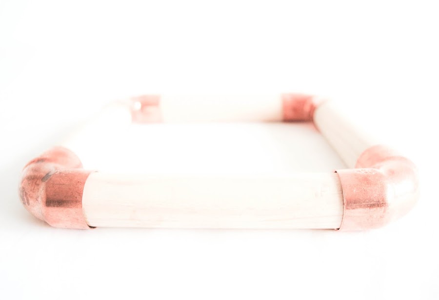 #DIY #copper #cobre #handmade #wood #madera vía mylittlebrunch.com