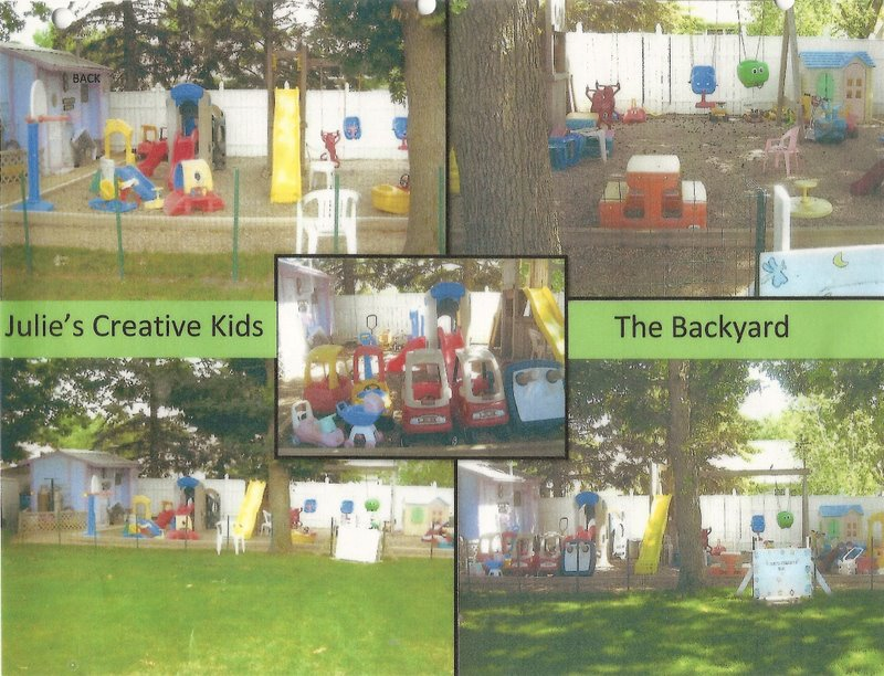 Julie s creative kids day care the backyard