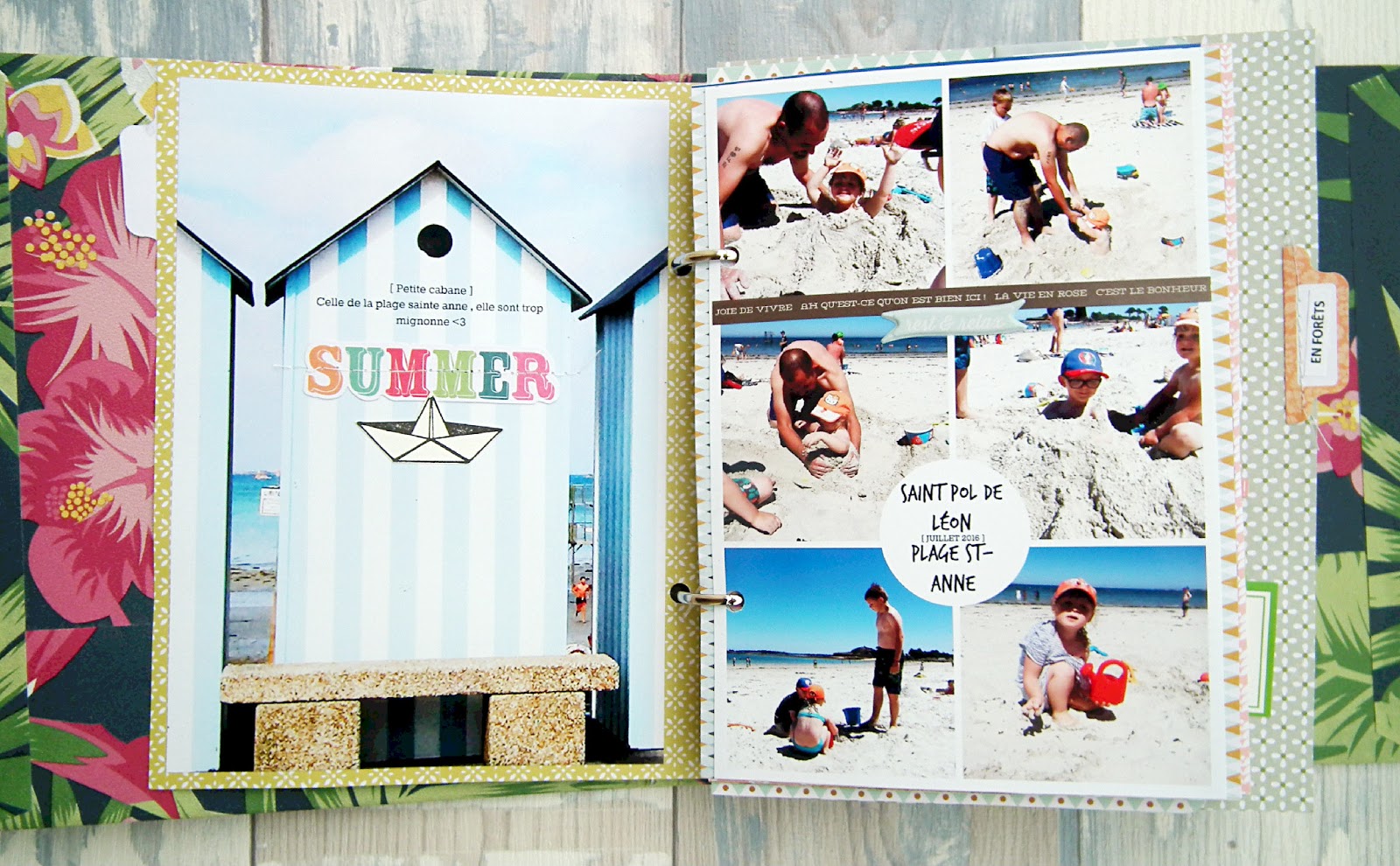 Page De Garde Album De Vacances