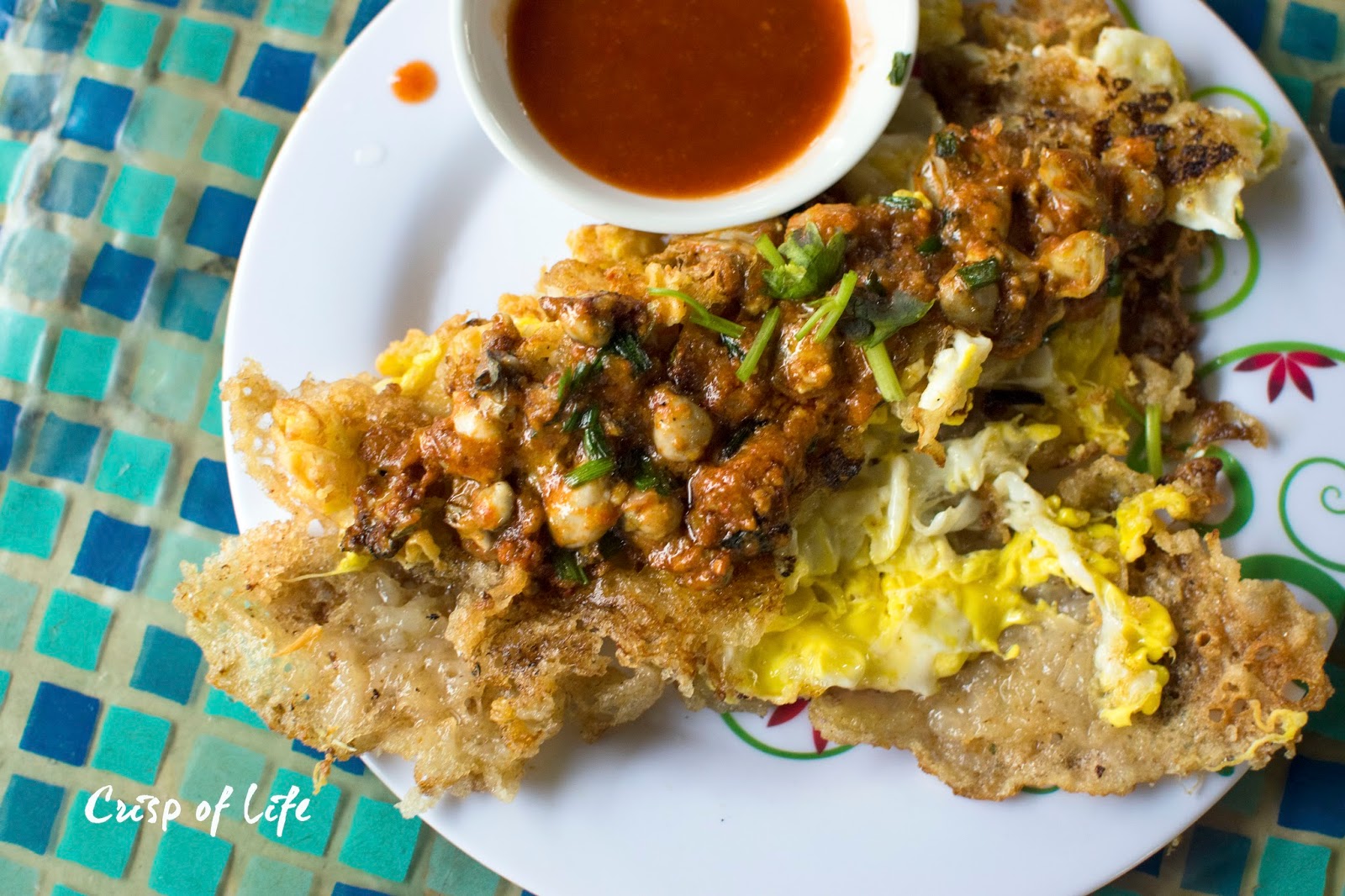 Lam Ah Fried Oyster Beach Street, Penang Crisp of Life