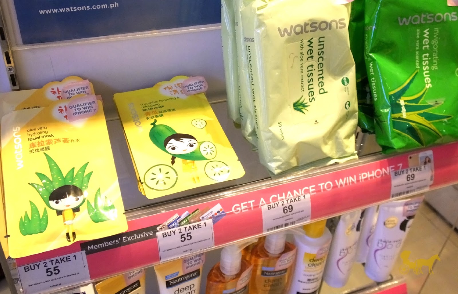 masks anyone? facial-mask-sale-watsons