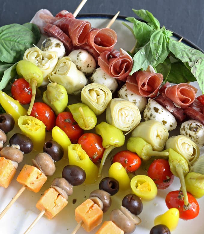 ANTIPASTO SKEWERS ANTIPASTO SKEWERS