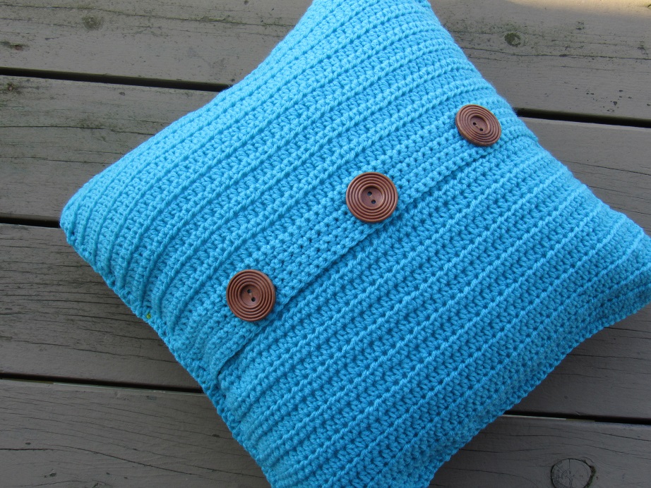 Textured Throw Pillow Cover Crochet Pattern Free Pattern