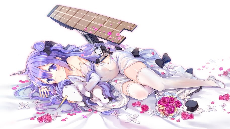Azur Lane, Unicorn, Anime Girl, 4K, #4.1752