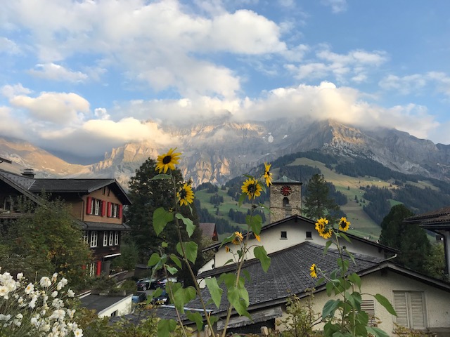 スイス・アデルボーデンの町