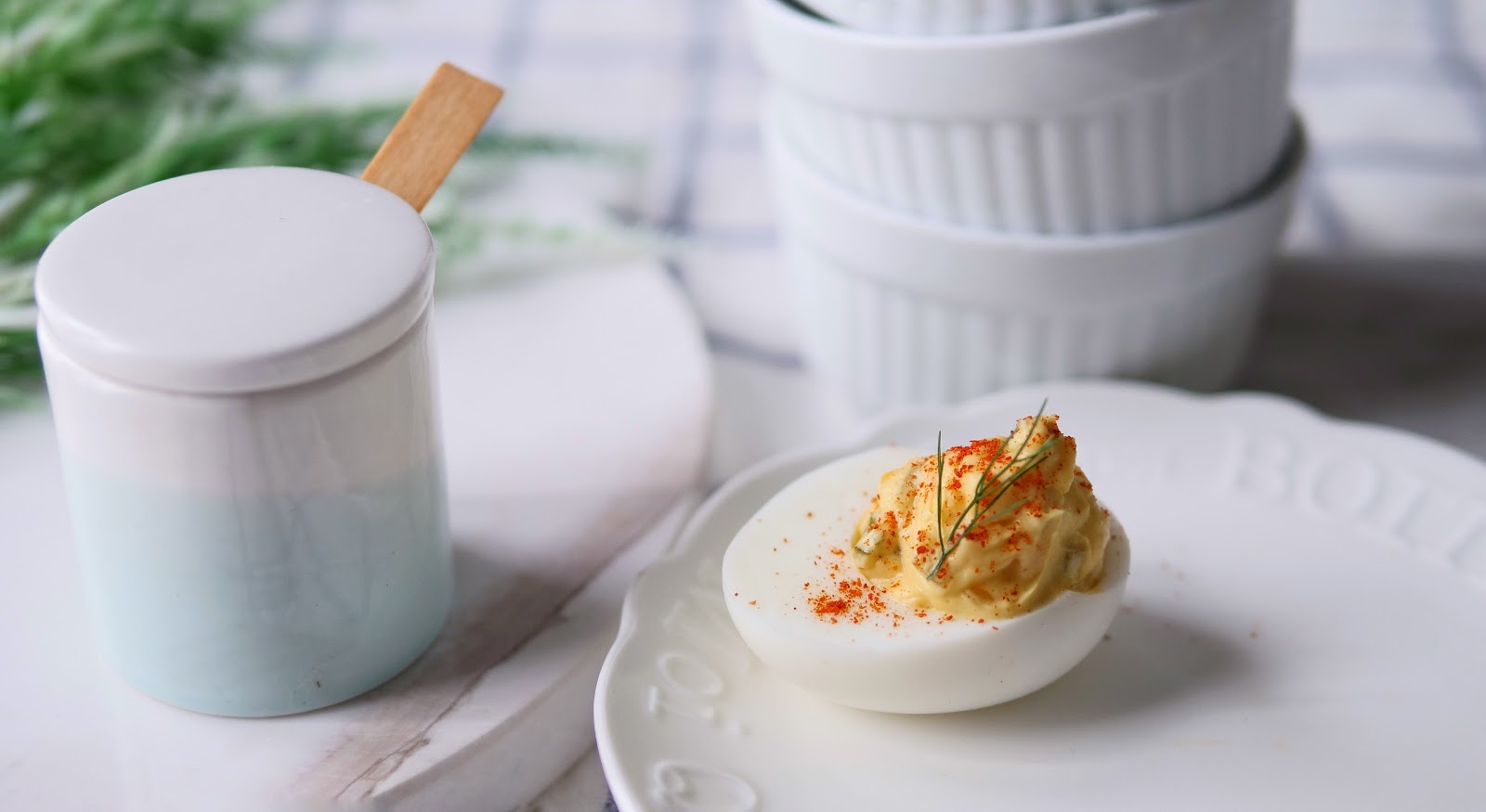 Resep Deviled Eggs (Stuffed Eggs) Recipe HeyTheresia Indonesian