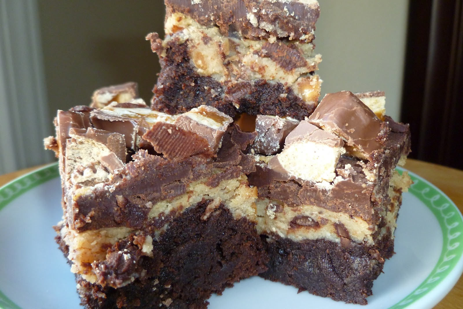 The Pastry Chef's Baking Chocolate Peanut Butter Cheesecake Brownies