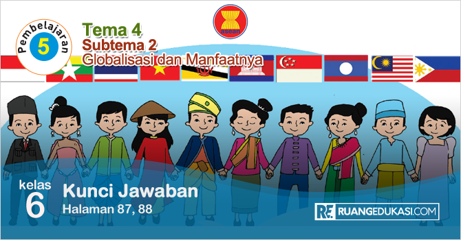 Kunci Jawaban Tema 4 Kelas 6 Halaman 87, 88 Kunci Jawaban Tema 4 Kelas 6 Halaman 87, 88
