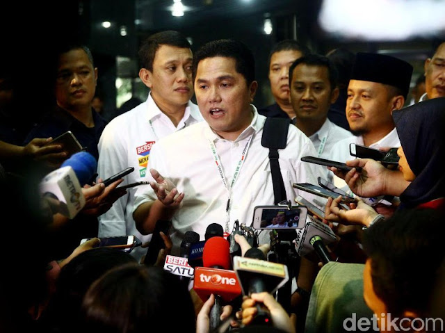 Fadli Zon Sindir Petruk soal 'Raja Jokowi', Erick Thohir Membela Fadli Zon Sindir Petruk soal 'Raja Jokowi', Erick Thohir Membela