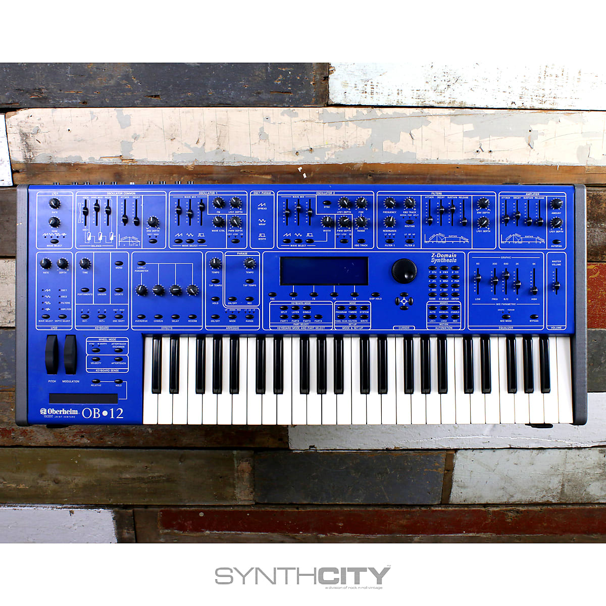 MATRIXSYNTH Oberheim OB12 12Voice Polyphonic Synthesizer