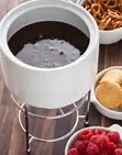 RASPBERRY FLAVORED CHOCOLATE FONDUE