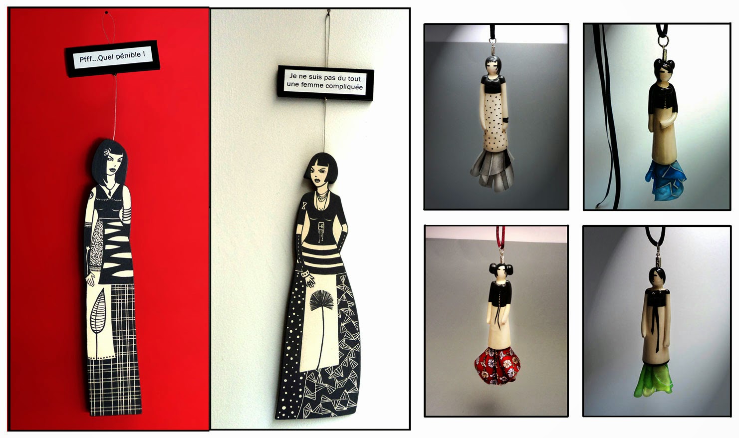 modelages sculptures femmes ceramique pili-pok lyon