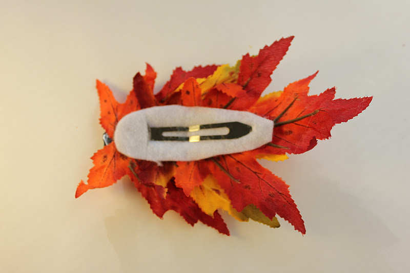 Sew Stylish Boutique: Thanksgiving, Fall Hair Clips