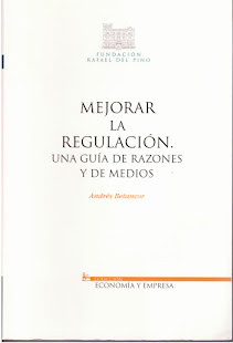 Libro: Mejorar la regulación. Una guía de razones y de medios