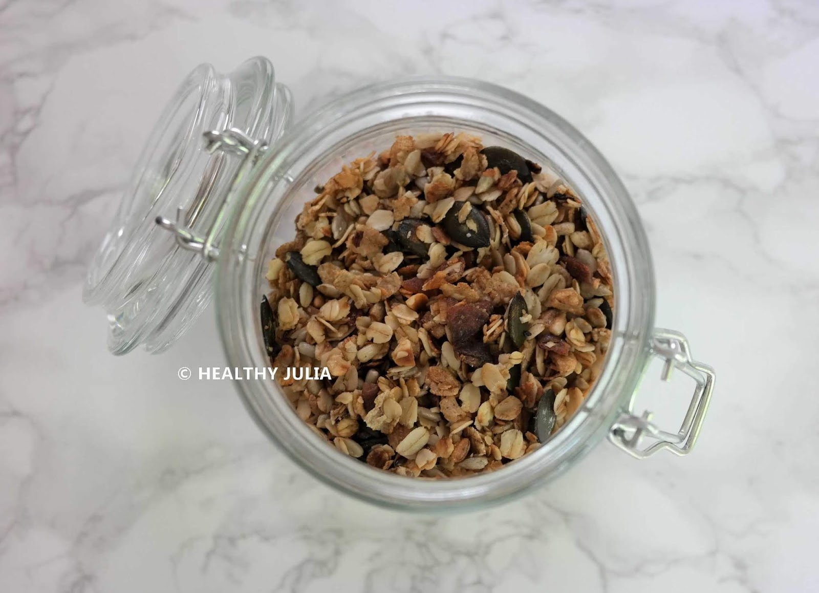 GRANOLA EXPRESS À LA POÊLE Healthy Julia