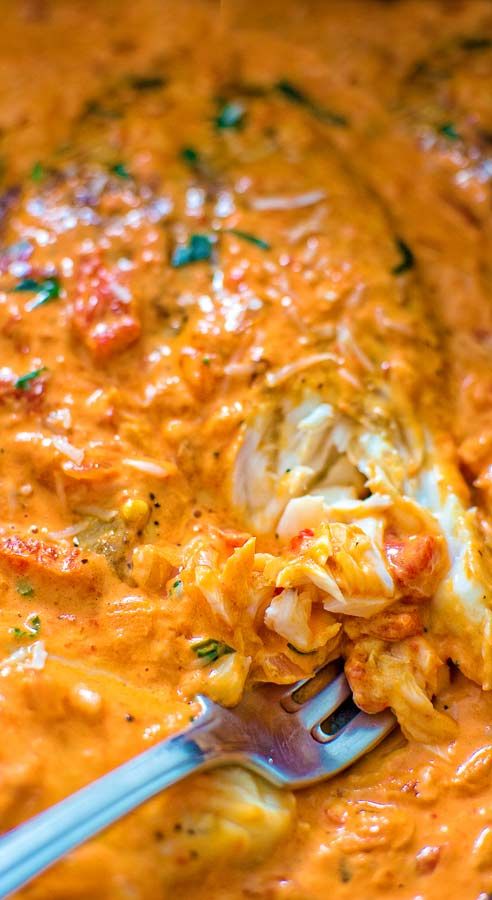 This Tilapia in Roasted Pepper Sauce is absolutely scrumptious, elegant and worthy of a special occasion. You won't believe how easy it is to make it!