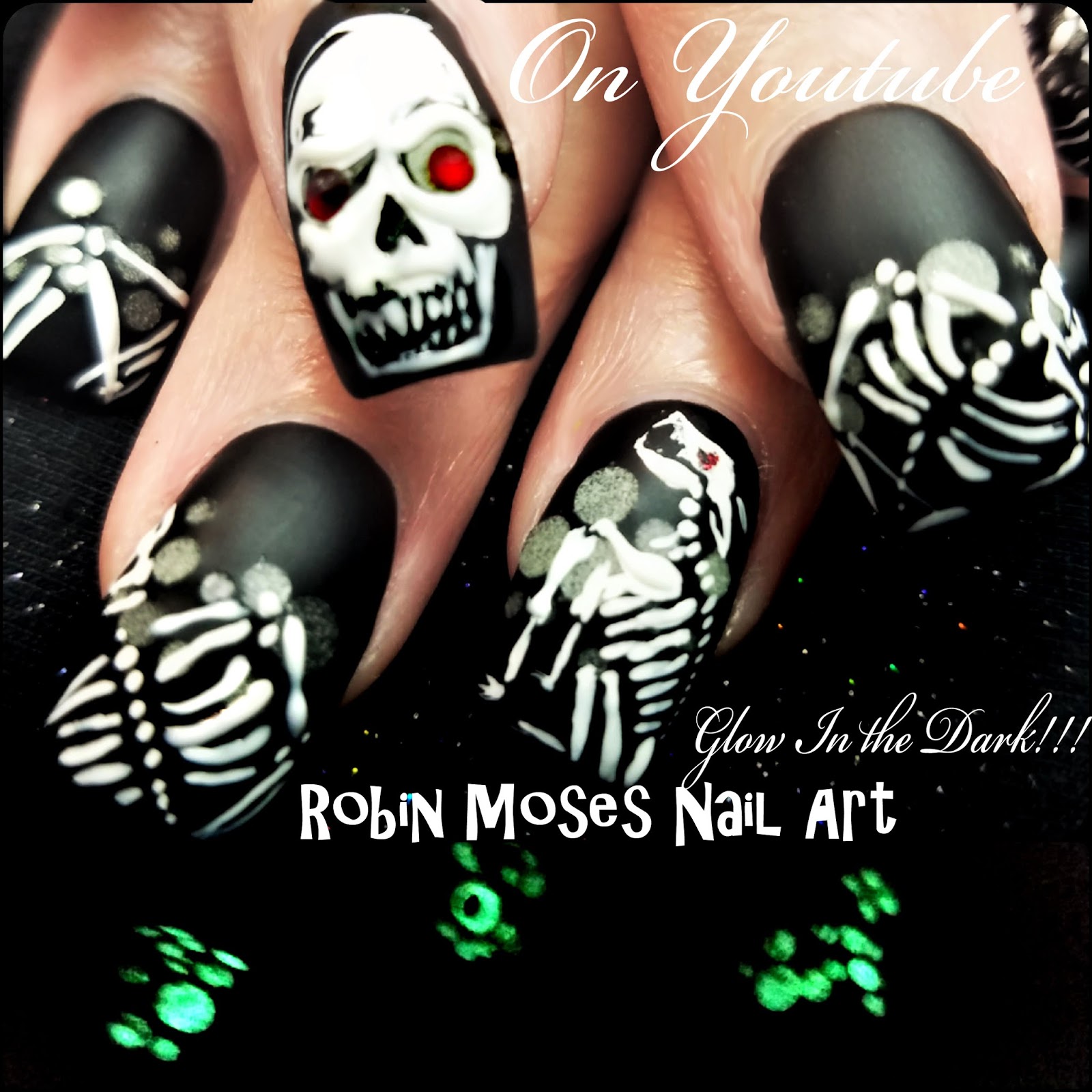 Halloween Sugar Skull Nail Art #NOTD | Barely There Beauty - A Lifestyle  Blog from the Home Counties