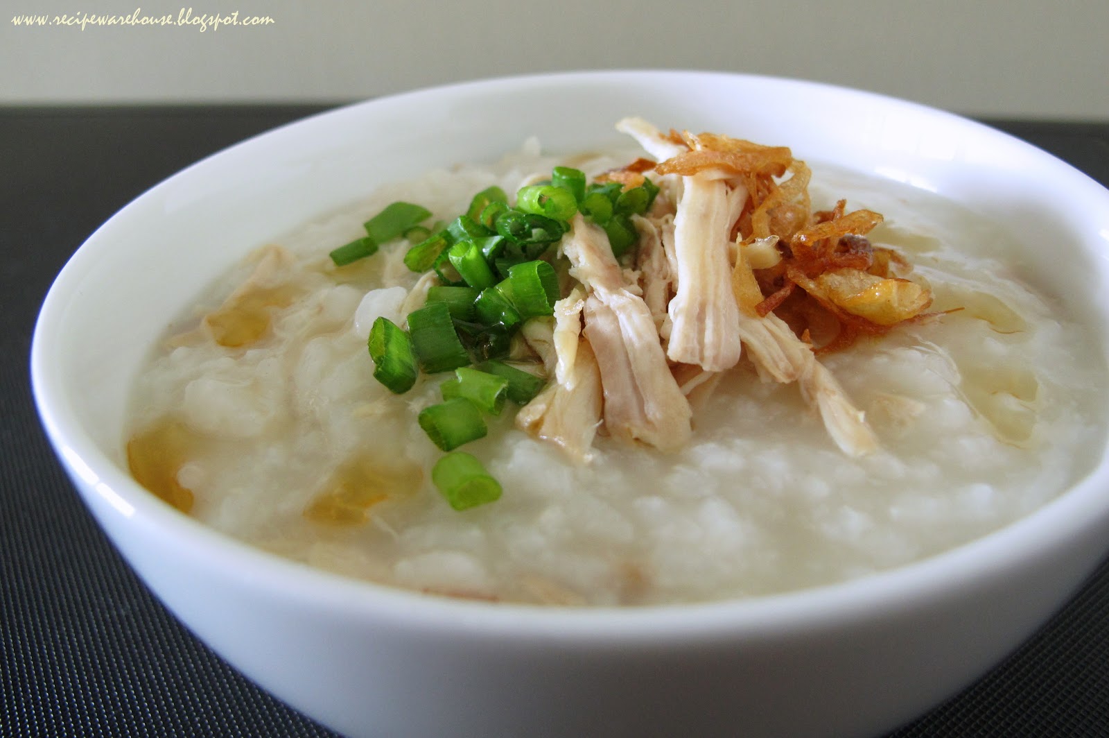Chicken Congee (鸡丝粥） Recipe Warehouse