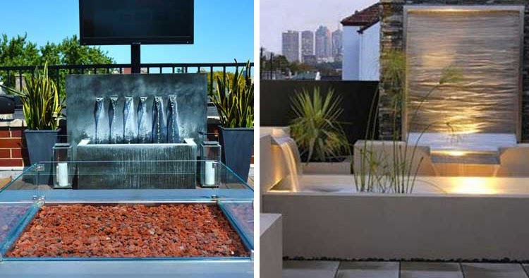 Marzua: Fuentes de jardín