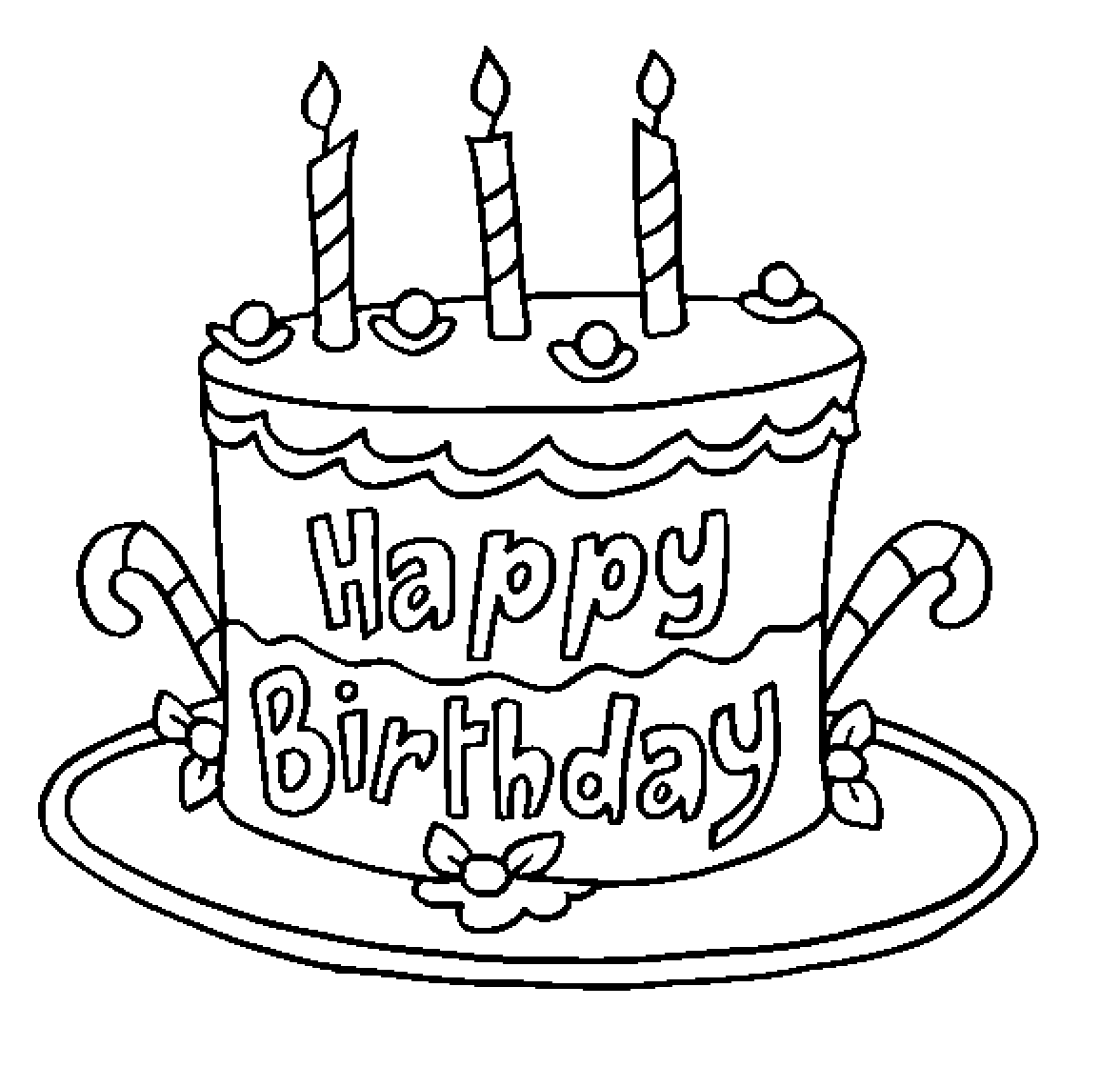 Download FUN & LEARN : Free worksheets for kid: Free Happy Birthday ...